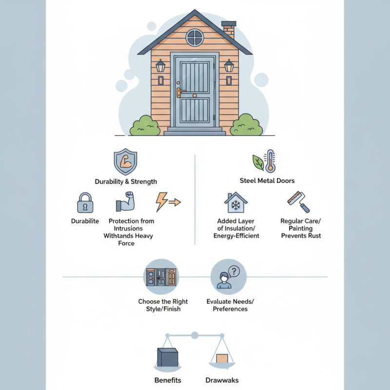Why Choose Steel Metal Doors for Your Home Security?