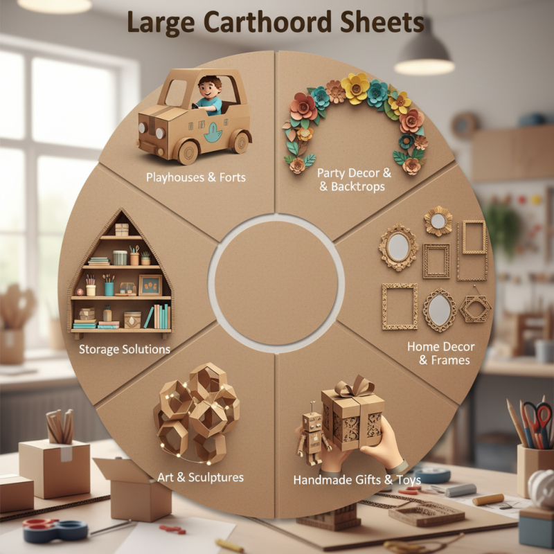 Top Uses for Large Cardboard Sheets in Crafts and DIY Projects?