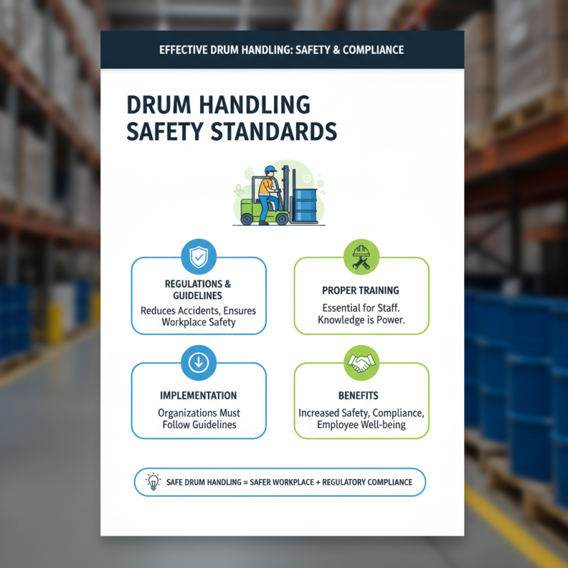 Why Effective Drum Handling is Essential for Safety and Efficiency?