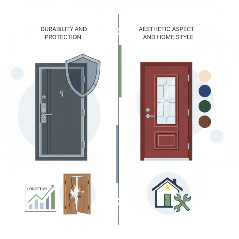 Why Choose Steel Metal Doors for Your Home Security?