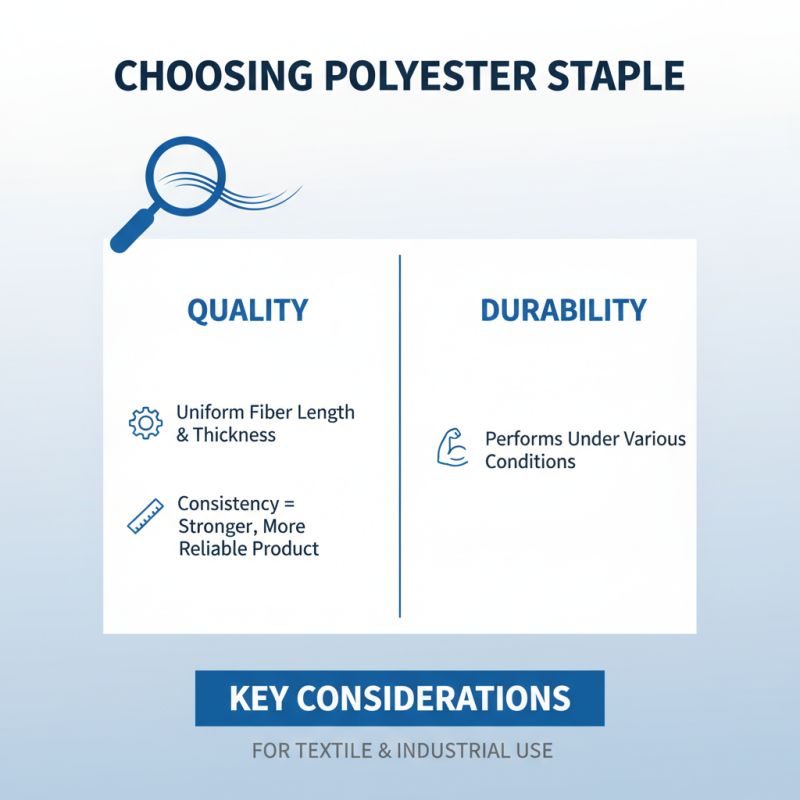 How to Choose the Best Polyester Staple for Your Needs?