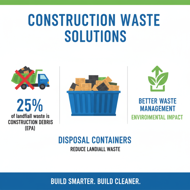 Why Choose Construction Disposal Containers for Your Project Needs?