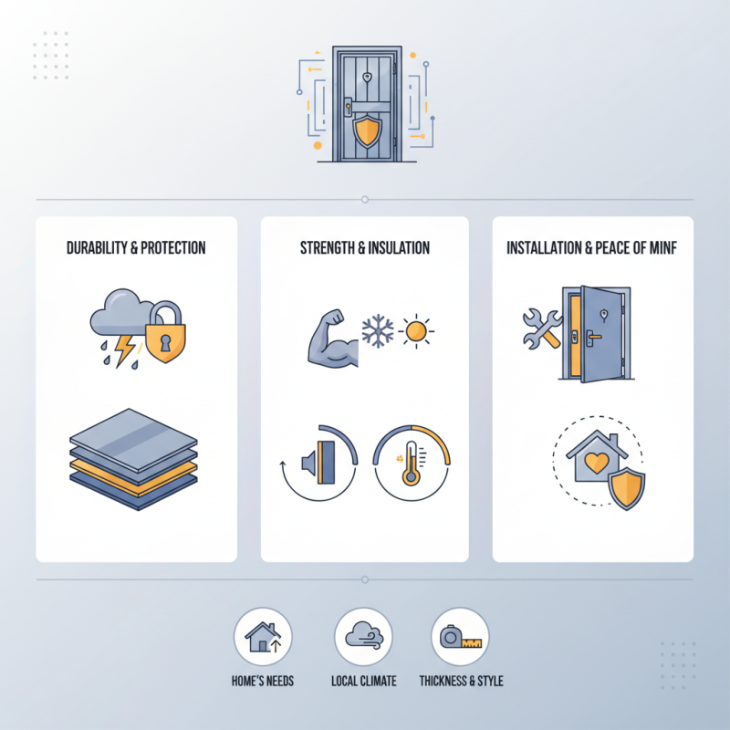 Essential Tips for Choosing Steel Metal Doors for Your Home?