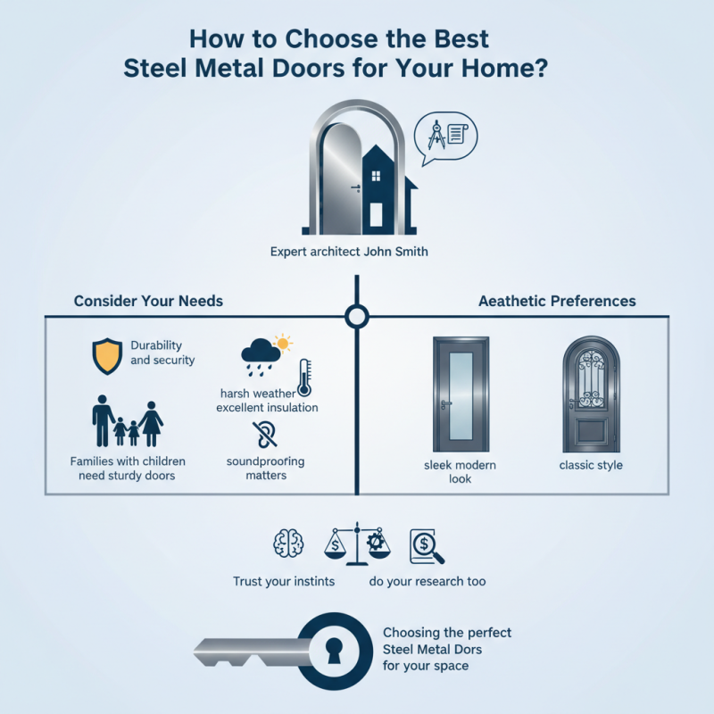 How to Choose the Best Steel Metal Doors for Your Home?