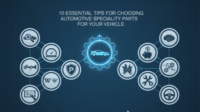 10 Essential Tips for Choosing Automotive Specialty Parts for Your Vehicle