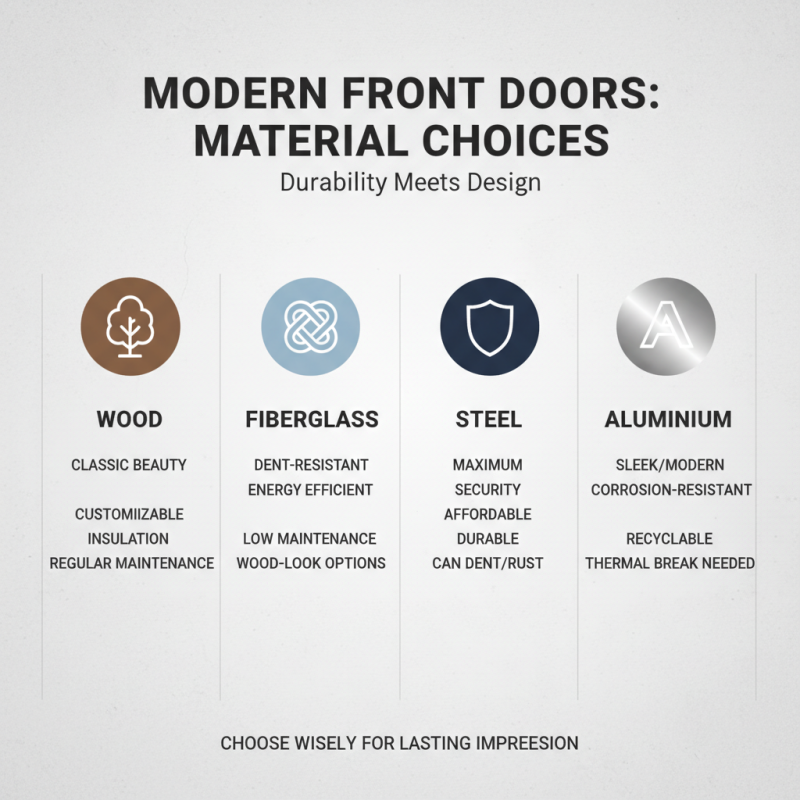 Top 10 Modern Front Door Designs for a Stunning Entrance?