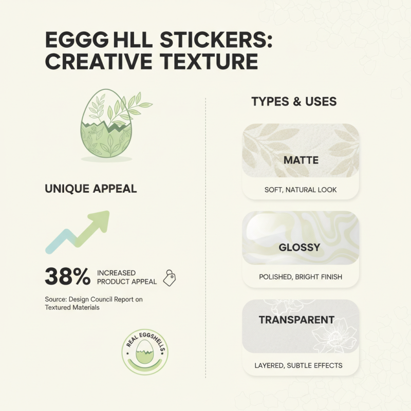 How to Create Beautiful Designs Using Eggshell Stickers?
