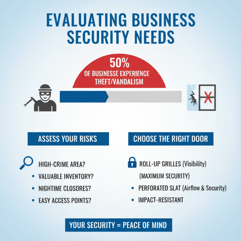 How to Choose the Best Roll Up Security Doors for Your Business?