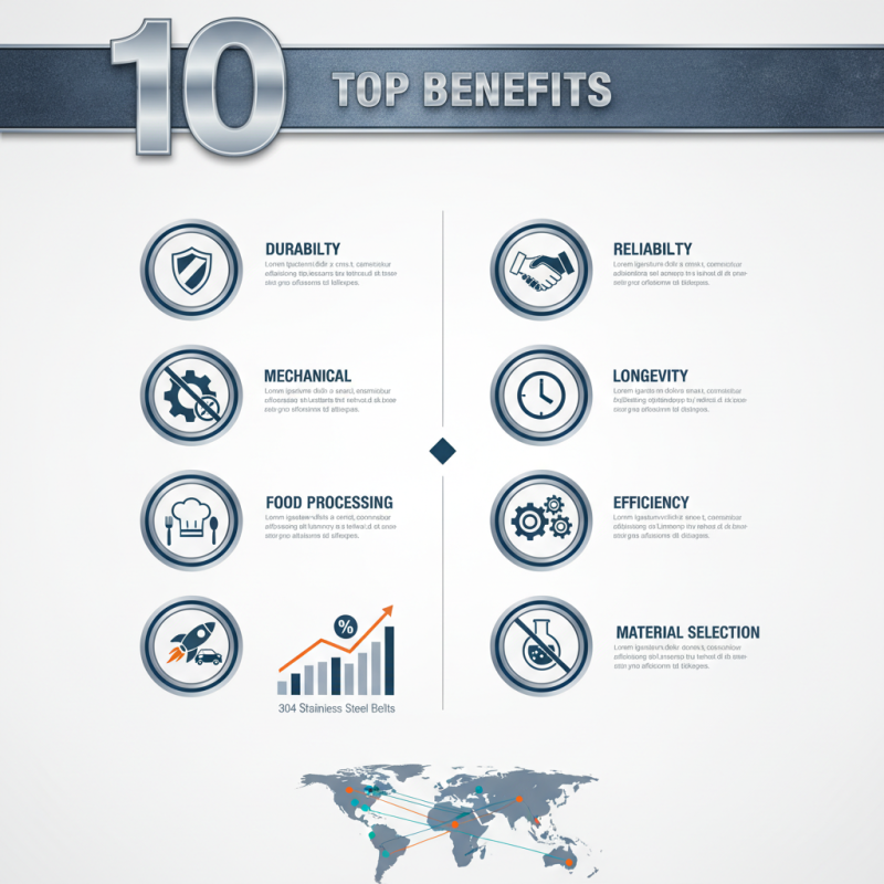Top 10 Benefits of Using 304 Stainless Steel Belt?