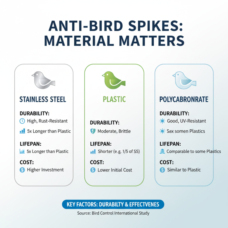 How to Choose the Best Anti Bird Defender Spikes for Your Home?