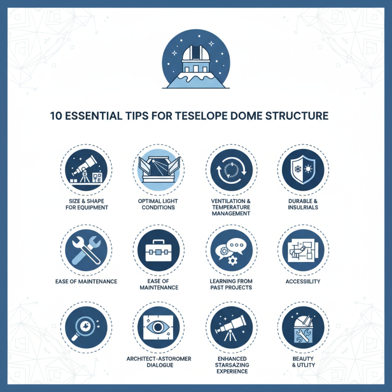 10 Essential Tips for Designing a Telescope Dome Structure?