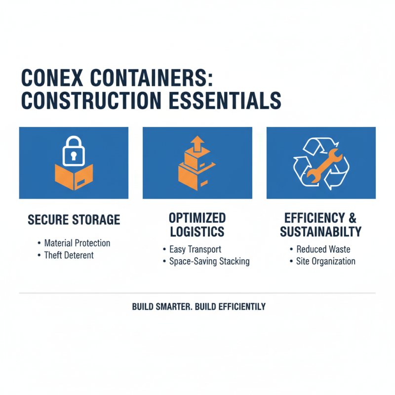 Top 10 Uses for Conex Containers in Modern Construction and Logistics?
