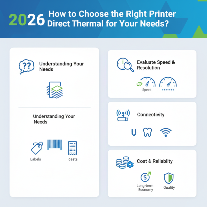 2026 How to Choose the Right Printer Direct Thermal for Your Needs?