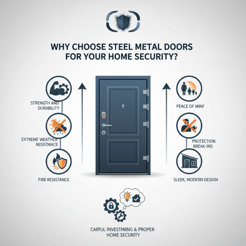 Why Choose Steel Metal Doors for Your Home Security?