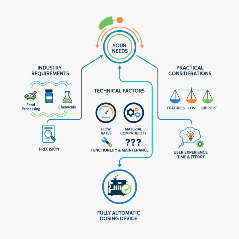 How to Choose a Fully Automatic Dosing Device for Your Needs?