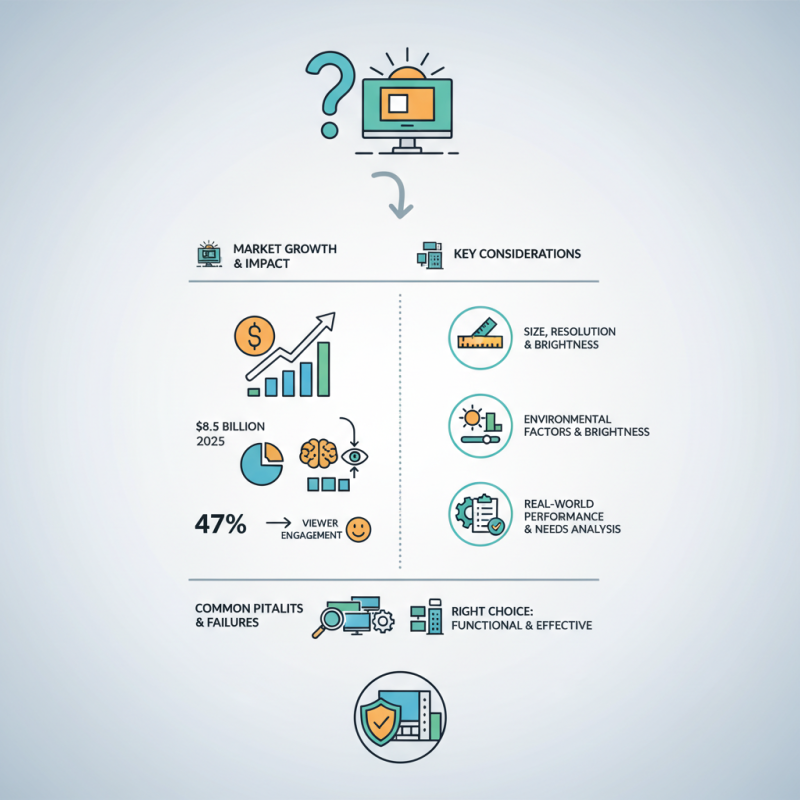 How to Choose the Right Outdoor Led Display for Your Needs?
