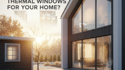 How to Choose the Best Thermal Windows for Your Home?
