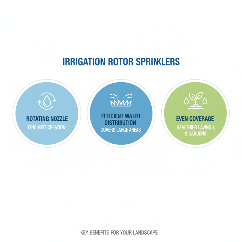 What is Irrigation Rotor Sprinklers and How Do They Work?