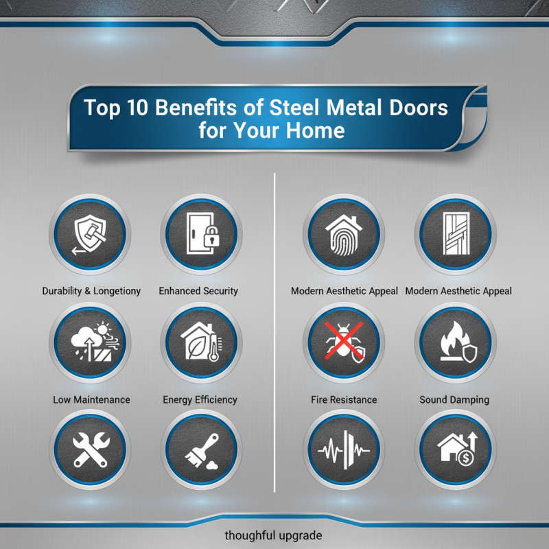 Top 10 Benefits of Steel Metal Doors for Your Home?