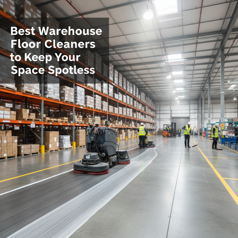 Best Warehouse Floor Cleaners to Keep Your Space Spotless?