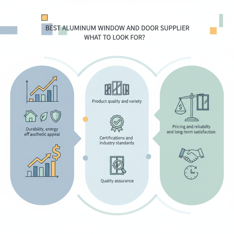 Best Aluminum Window and Door Supplier What to Look For?