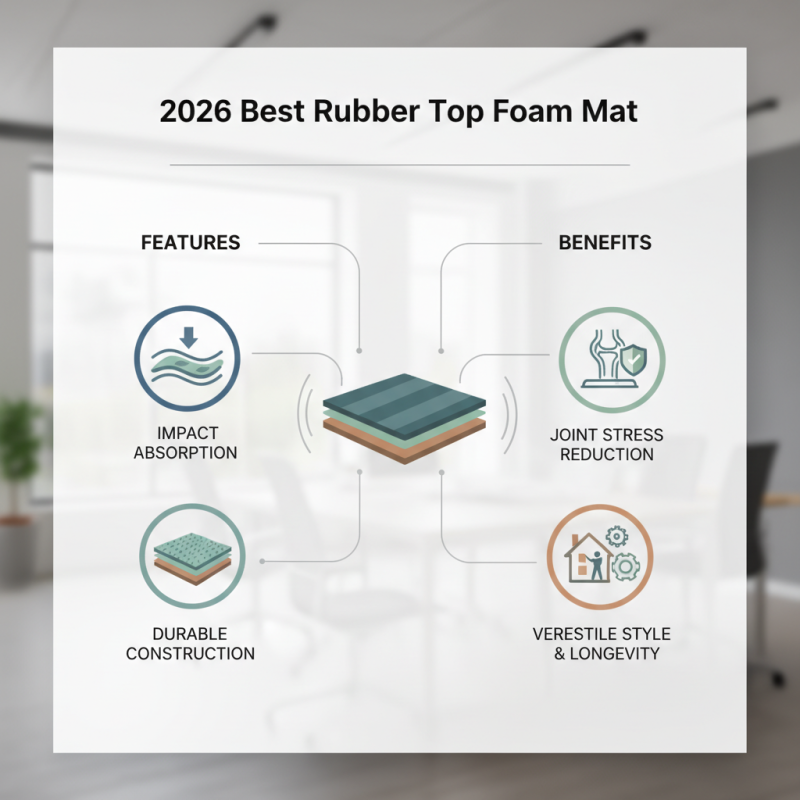 2026 Best Rubber Top Foam Mat Features and Benefits?