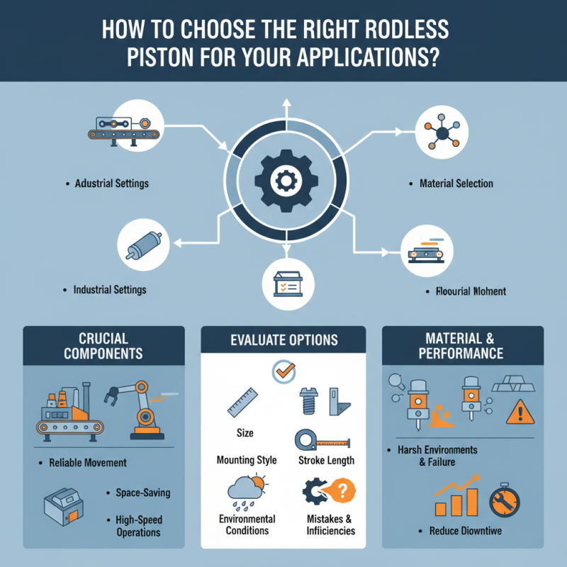 How to Choose the Right Rodless Piston for Your Applications?