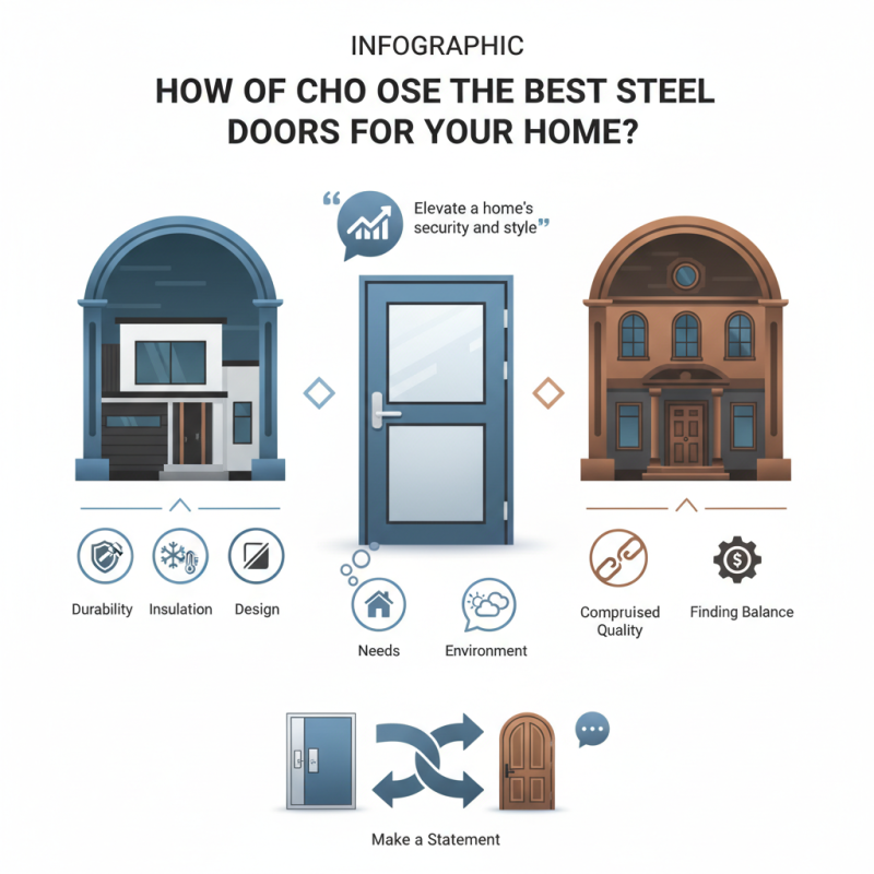 How to Choose the Best Steel Metal Doors for Your Home?