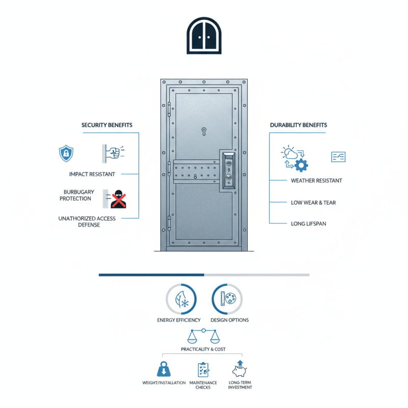 What are the Benefits of Steel Metal Doors for Security and Durability?