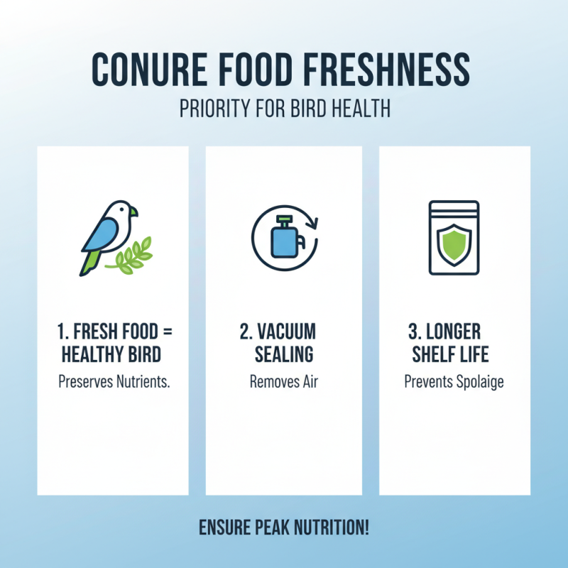 How to Choose the Best Conure Food Packaging for Your Bird?