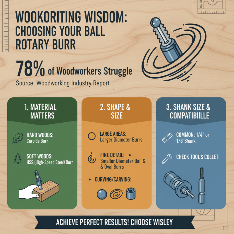 How to Use Ball Rotary Burr for Perfect Woodworking Projects?