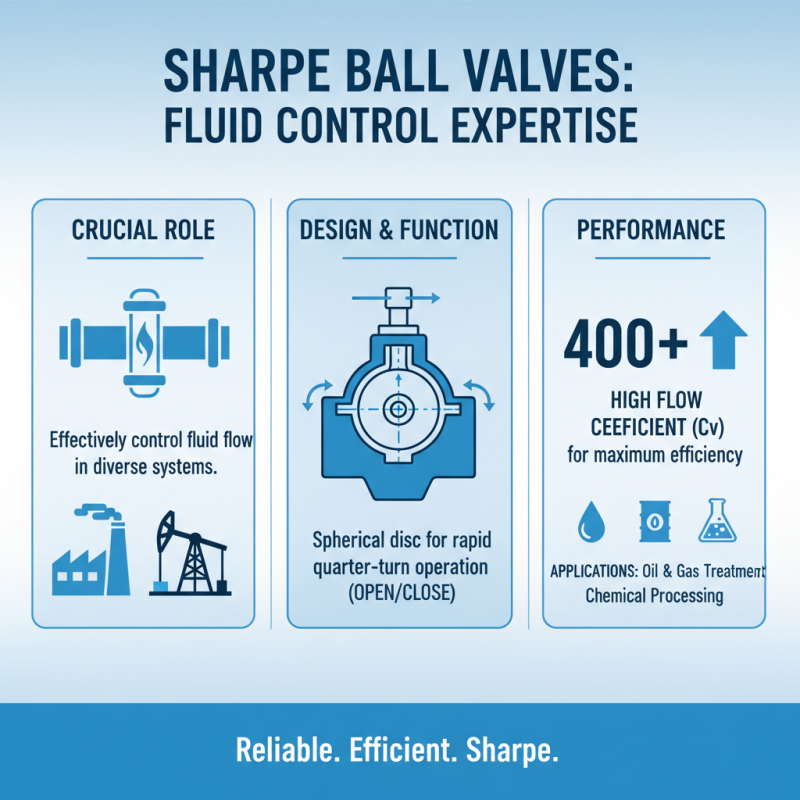 Why Are Sharpe Ball Valves Essential for Efficient Fluid Control?