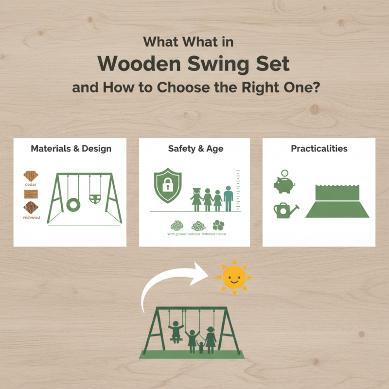 What is a Wooden Swing Set and How to Choose the Right One?