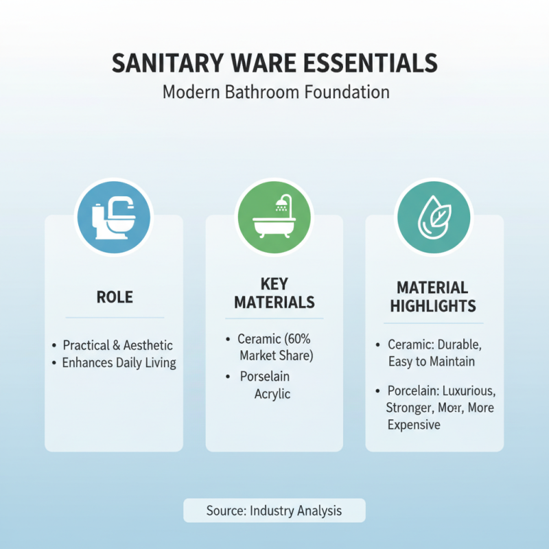 What is Sanitary Ware and Its Importance in Modern Bathrooms?