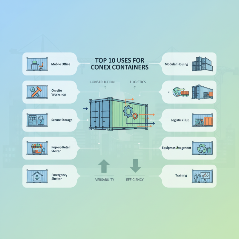 Top 10 Uses for Conex Containers in Modern Construction and Logistics?