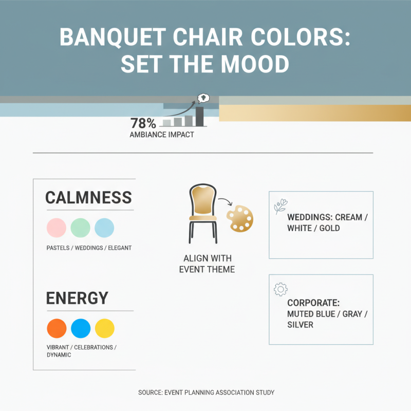 How to Choose the Perfect Banquet Chair for Your Event?