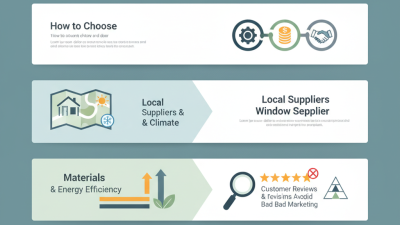 How to Choose the Best Aluminum Window and Door Supplier?