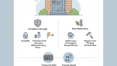 Why Choose Steel Metal Doors for Your Home Security?