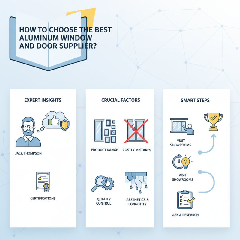How to Choose the Best Aluminum Window and Door Supplier?