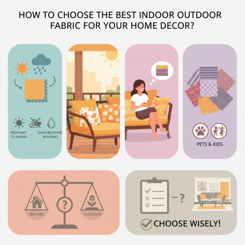 How to Choose the Best Indoor Outdoor Fabric for Your Home Decor?