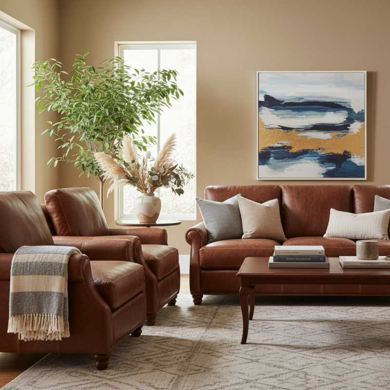 Why Choose Leather Upholstery Material for Your Home?