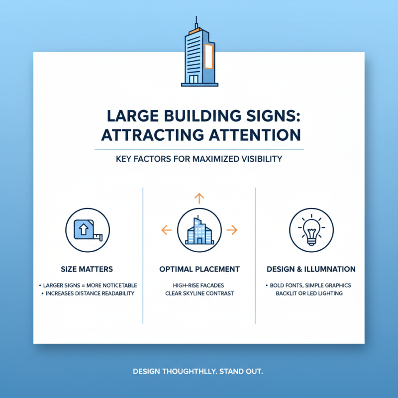 What is a Large Building Sign and How Does it Impact Visibility?