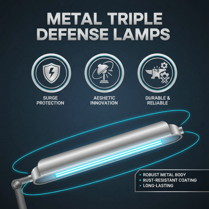 2026 How to Choose the Best Metal Triple Defense Lamp for Your Home?