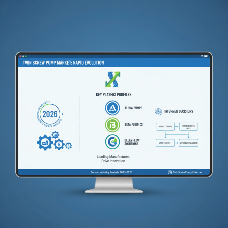 Top Twin Screw Pump Manufacturers in 2026 What Are They?