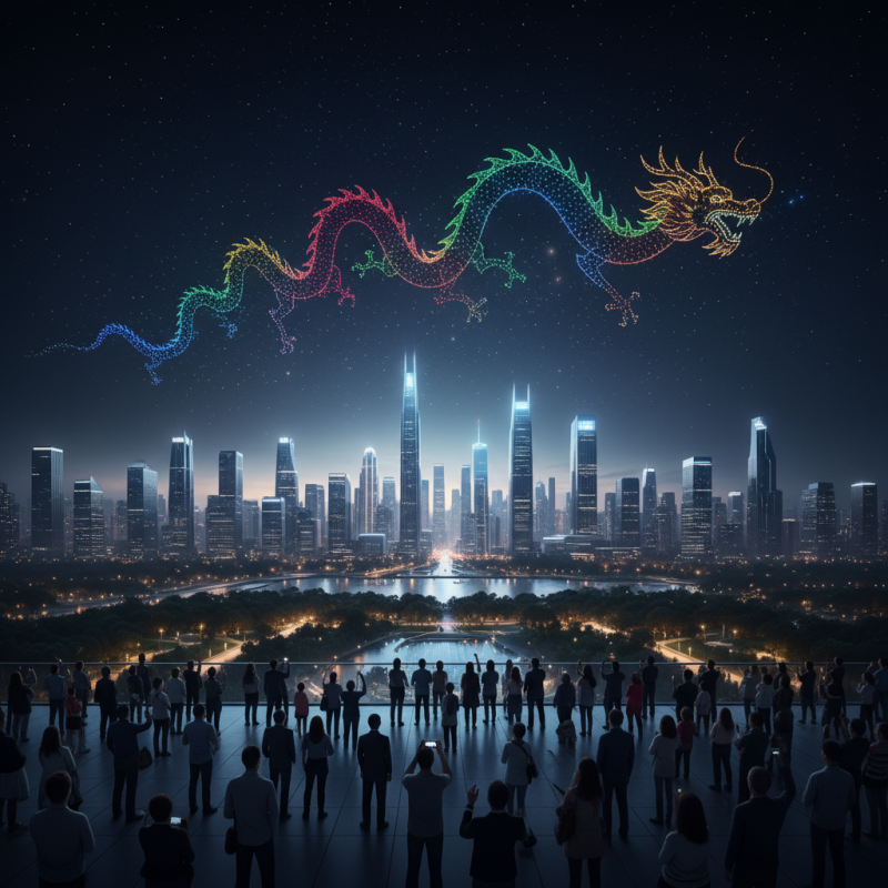 What is a Light Drone Show and How Does it Work?