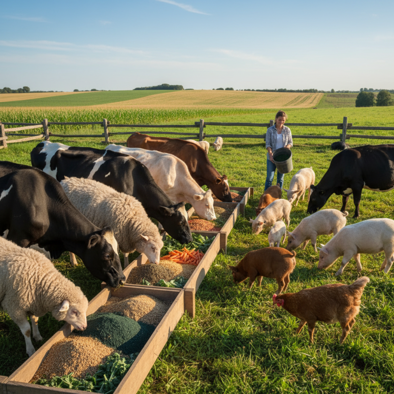 Top 10 Farm Animal Feed Options for Healthier Livestock Choices?