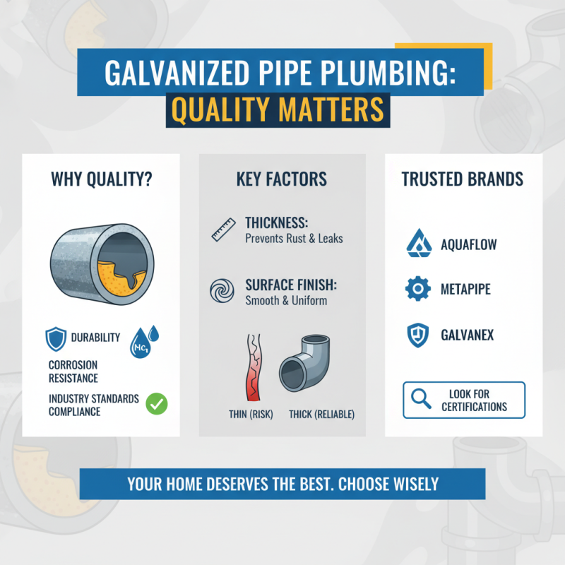 Top 10 Best Galvanized Pipe Options for Your Plumbing Needs?