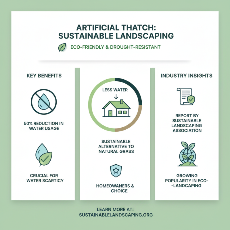Top Advantages of Using Artificial Thatch for Your Landscaping Needs?