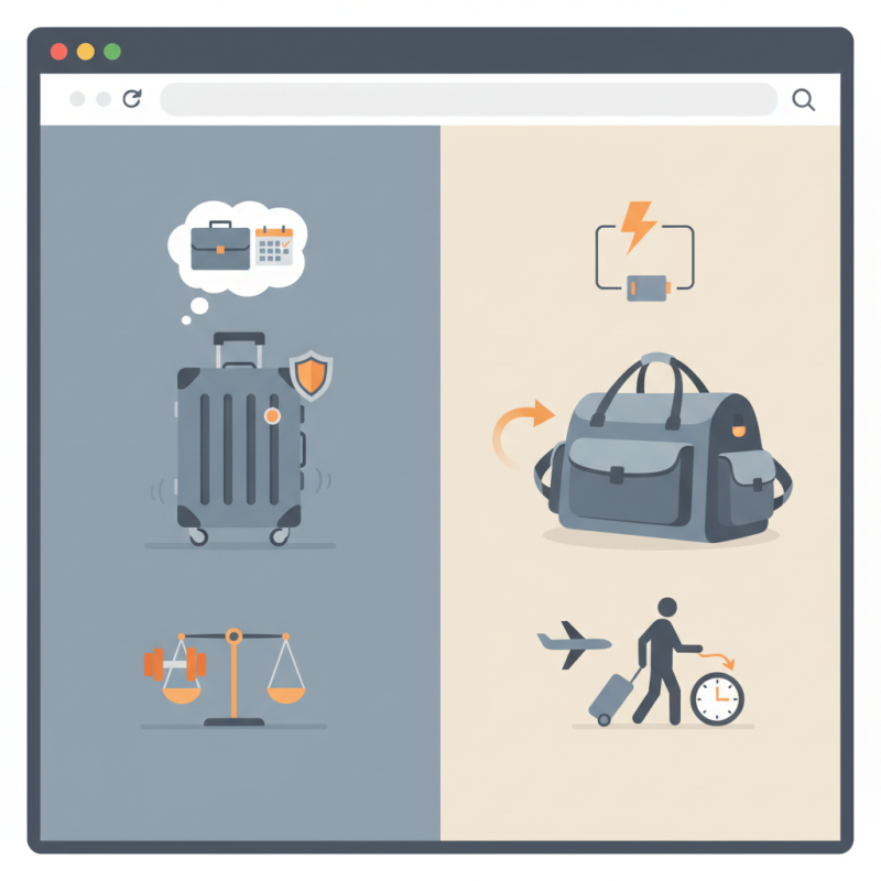 How to Choose the Best Business Travel Suitcase?