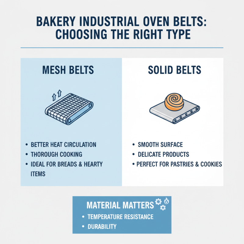 How to Choose the Right Industrial Oven Belt for Your Bakery Needs?